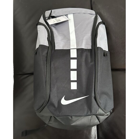 Nike Hoops Elite Pro Backpack Cement Grey White Black BA5554-012 NEW - Picture 8 of 8